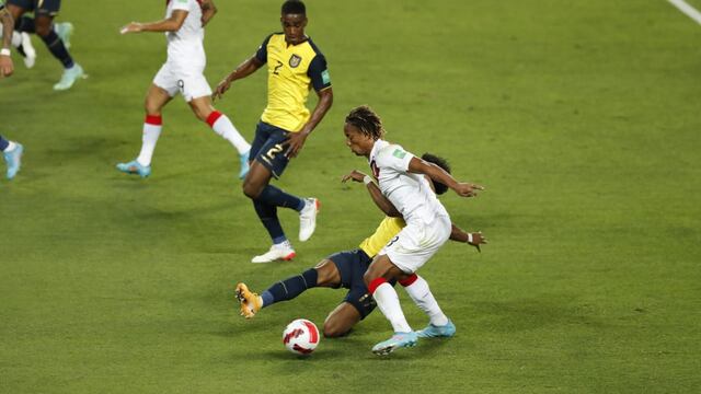 Perú igualó 1-1 con Ecuador y se ubica en zona de repechaje por Eliminatorias