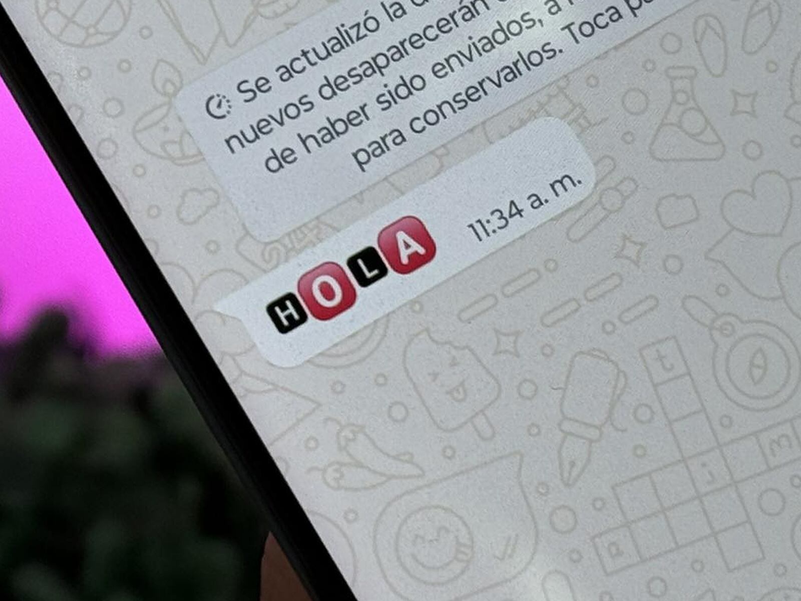 Aquí te explico cómo obtener las letras de colores para WhatsApp. (Foto: MAG - Rommel Yupanqui)