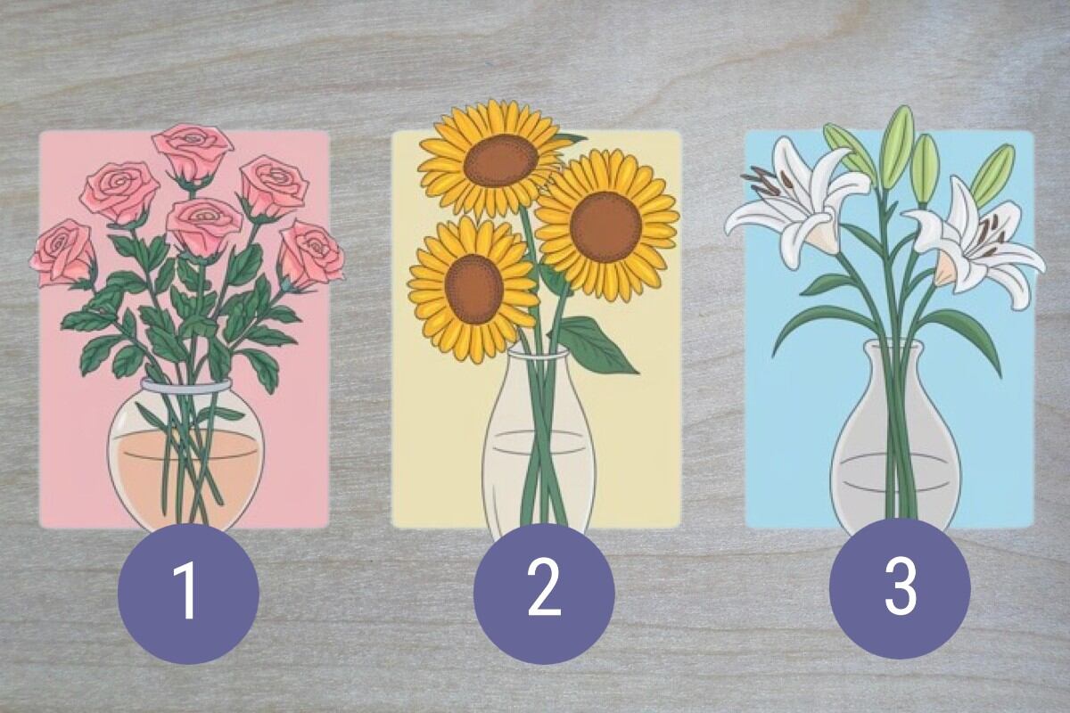 Escoge uno de los tres floreros para descubrir cuál es tu rasgo más sobresaliente. (Imagen: El Comercio/Mag)