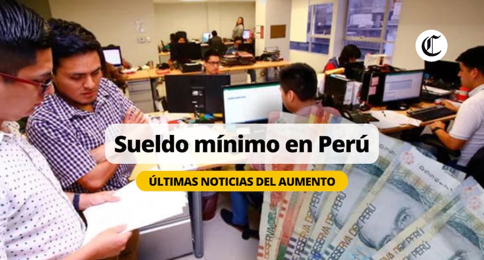 Aumento del sueldo mínimo en el Perú | ¿Qué se sabe sobre el alza a 1545 soles, lo que dice el ministro de Trabajo, Congreso y más? | Foto: Diseño EC