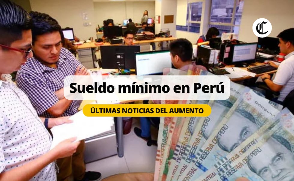 Sueldo mínimo en Perú este 2024: ¿Cuándo se evaluará el aumento de la RMV, según el MTPE? | Foto: Diseño EC