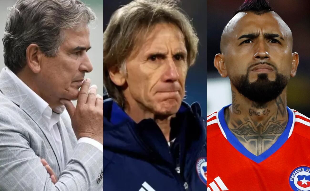 Jorge Luis Pinto defiende a Ricardo Gareca y cuestiona a Arturo Vidal: “Sus críticas le hacen daño”. (Foto: Composición GEC)