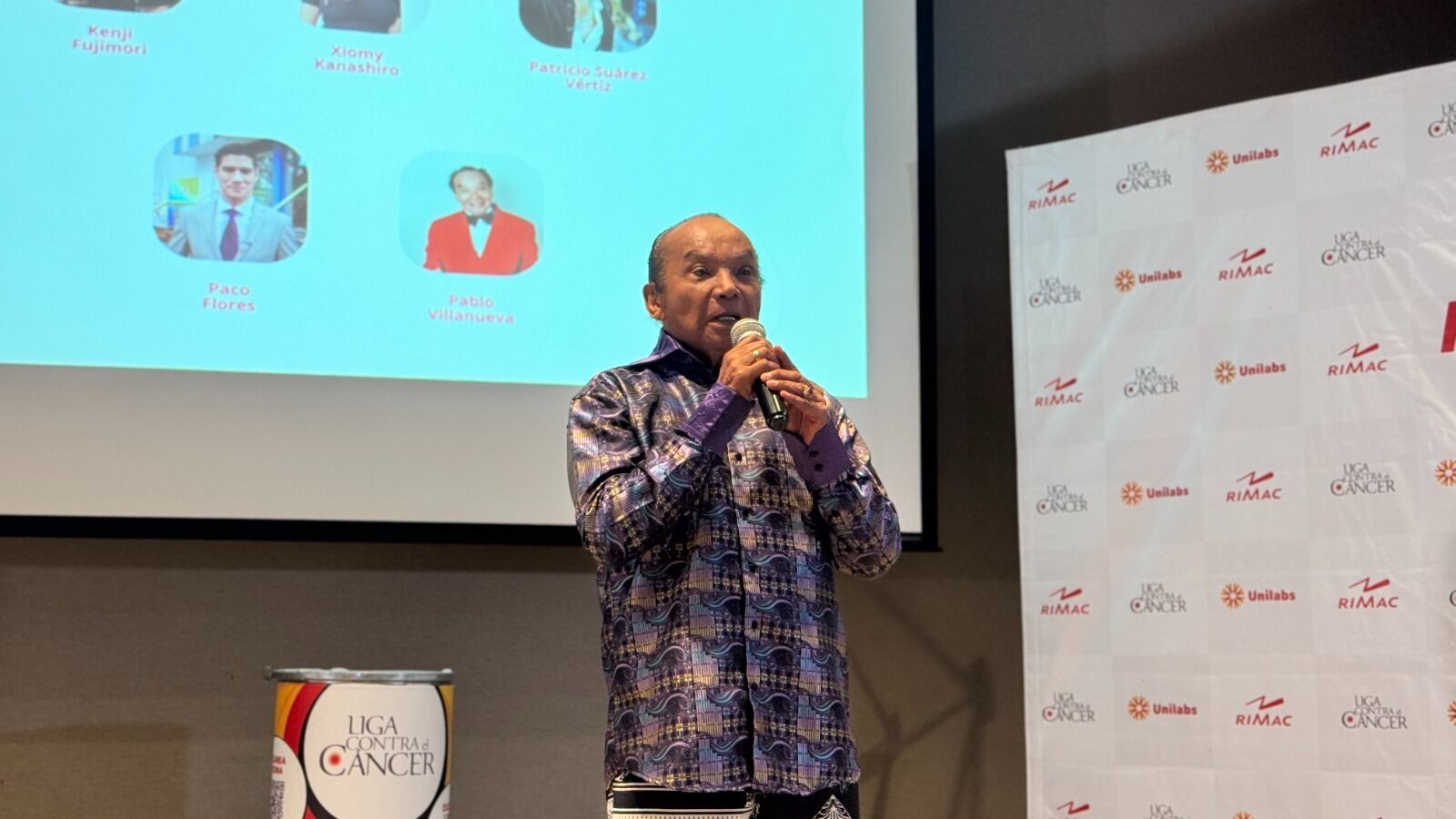 Melcochita, cómico y sonero peruano alzó su voz para motivar a colaborar. (Foto: