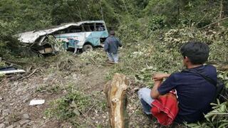 Bolivia: peruana murió en accidente de carretera