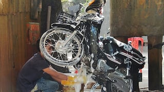Tips para lavar la moto