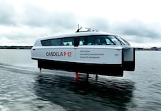 Candela P-12, el ferry eléctrico con hidroalas que vuela sobre el mar
