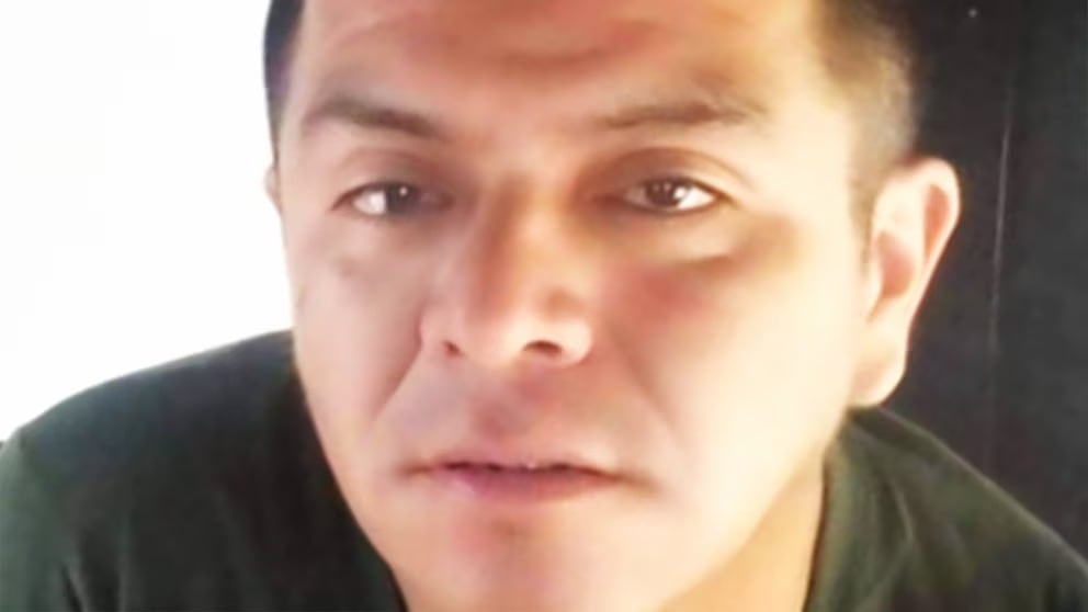 Nelson Cubas Mendoza, un mototaxista de 36 años.