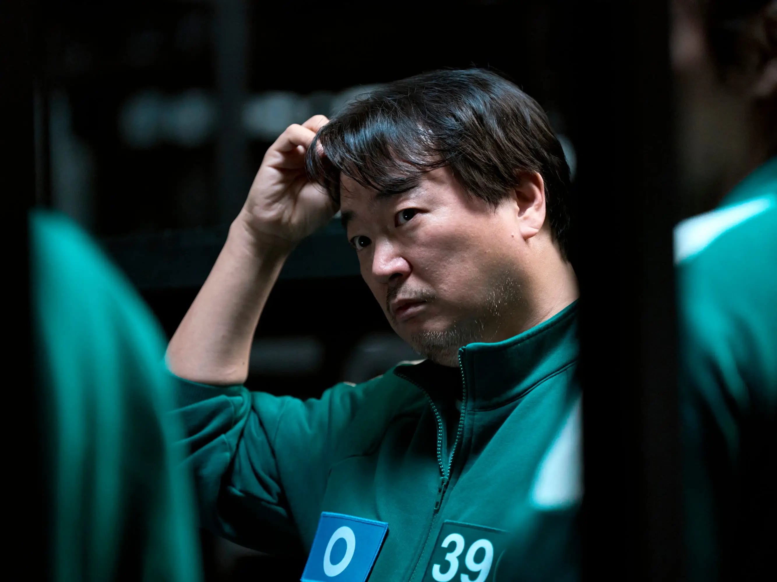 Jung-bae (Lee Seo-hwan) es asesinado pro Front Man al final de la temporada 2 de "El juego del calamar" (Foto: Netflix)