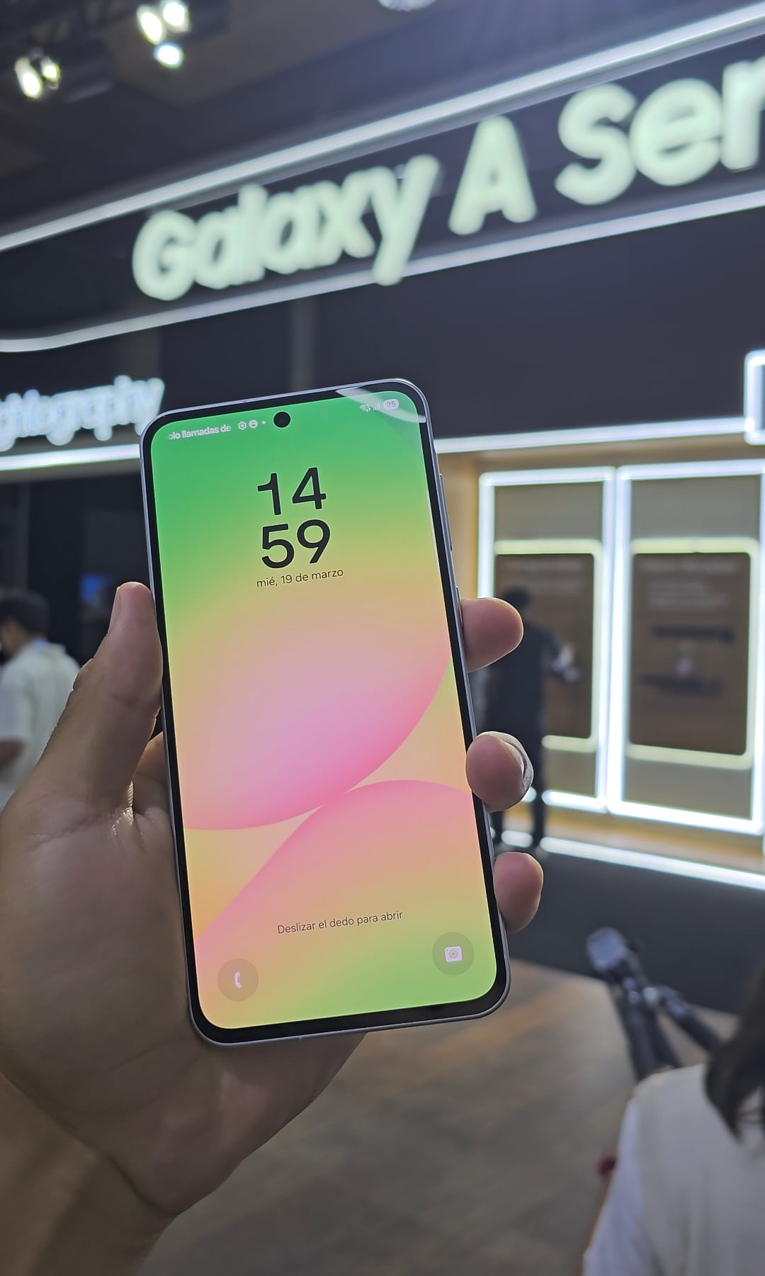 El Samsung Galaxy A56. (Foto: Paolo Valdivia)