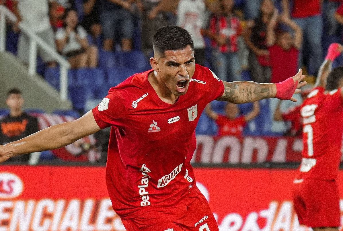 El delantero peruano de América de Cali se mostró satisfecho por su rendimiento en el empate 1-1 ante Atlético Nacional.