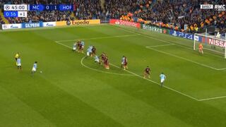 Manchester City vs. Hoffenheim: Sané marcó el 1-1 con un golazo de tiro libre