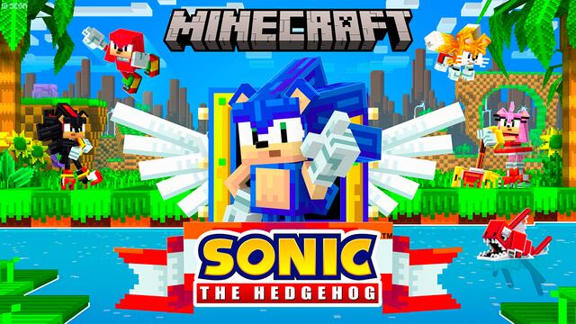 Sonic the Hedgehog se suma a Minecraft como DLC