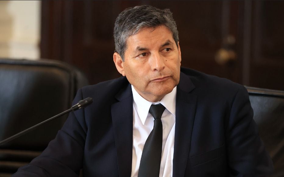 César Cervantes a penas duró unos 11 días en el cargo de ministro del Interior. (Foto: Presidencia)