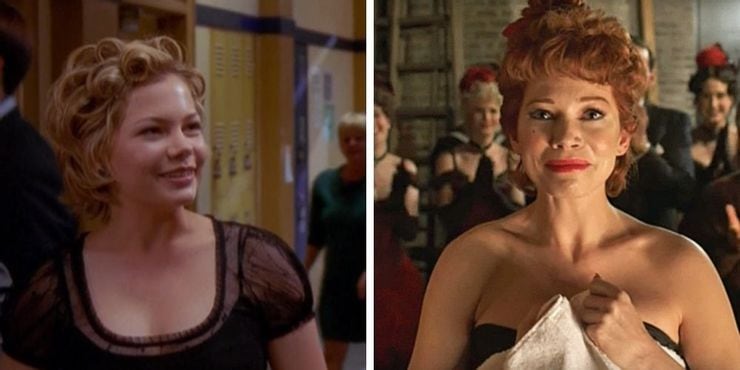 Michelle Williams - Jen Lindley: Antes 17 años, ahora 40 (Foto: Cosmopolitan)