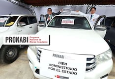 ¿Cuándo será la subasta de PRONABI para intentar comprar vehículos incautados desde 1575 soles?