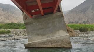 Puente Concón al borde del colapso en Lunahuaná a solo dos años de su construcción: costó más de S/ 5 millones