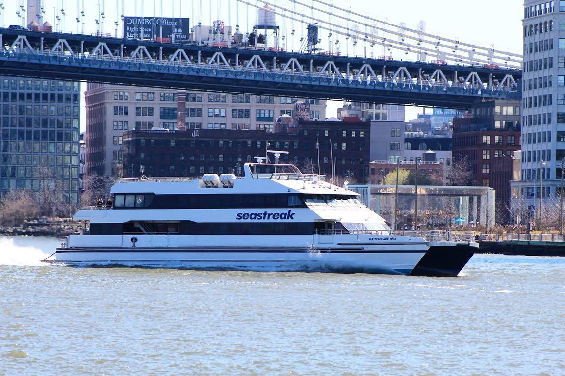 La empresa Seastreak será la encargada de operar este servicio (Foto: Seastreak)