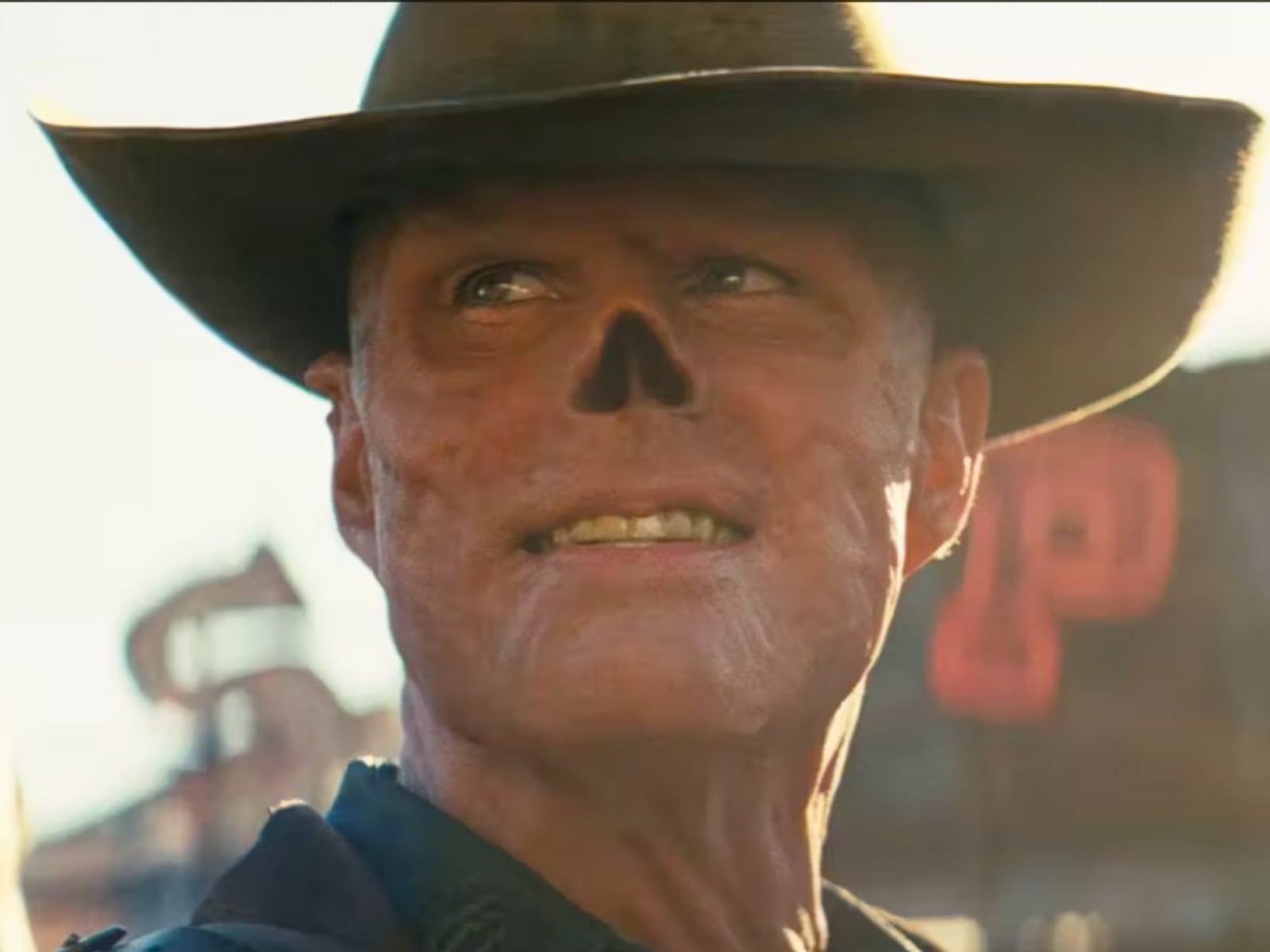 Walton Goggins bajo el personaje de The Ghoul en la serie "Fallout" (Foto: Amazon Prime Video)