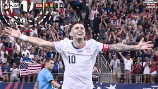 Para enmarcar: el golazo de Christian Pulisic para el 1-0 de Estados Unidos vs Bolivia por Copa América | VIDEO