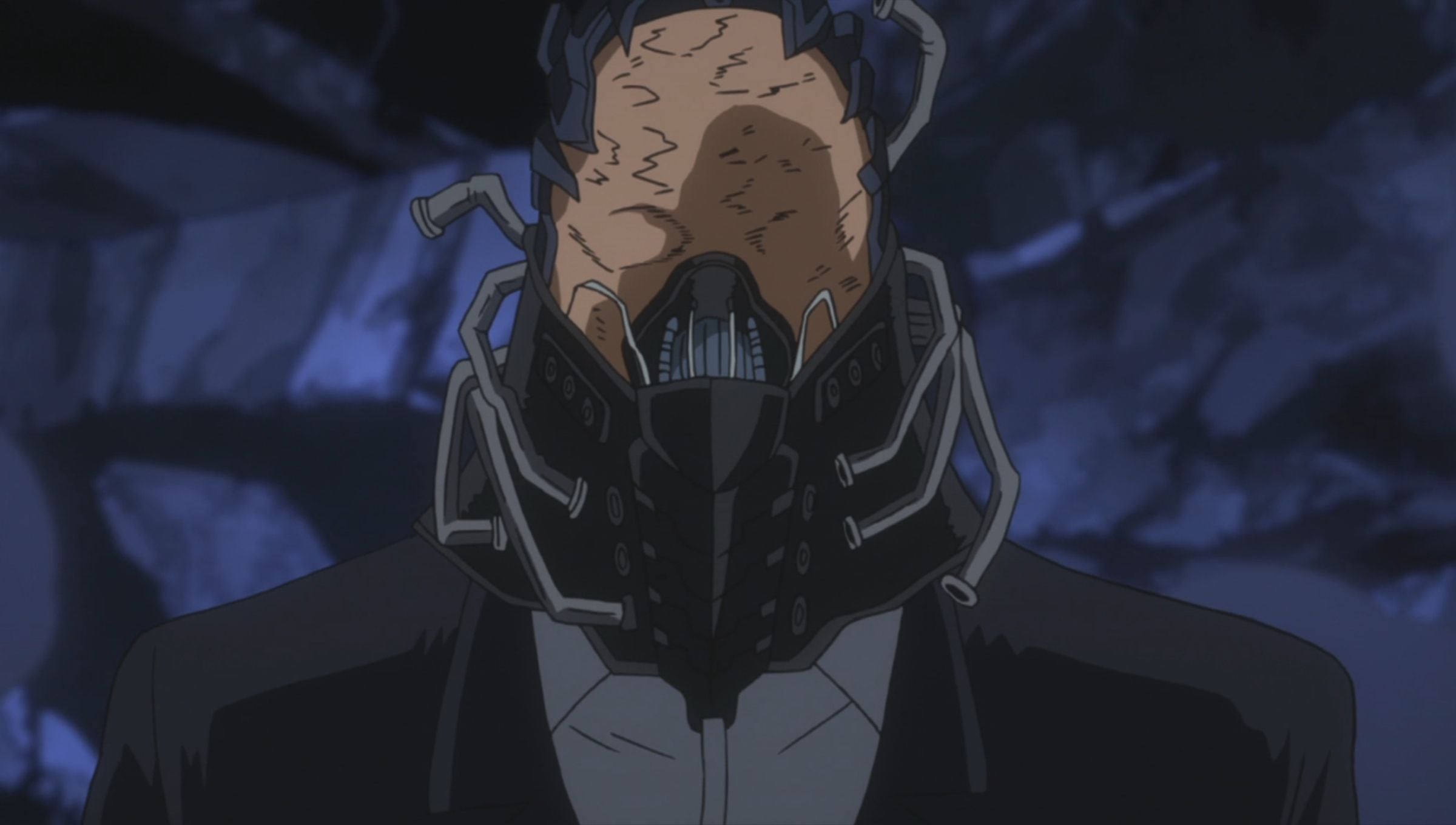 All For One durante la batalla contra All Might de la tercera temporada de "My Hero Academia" (Foto: Bones)