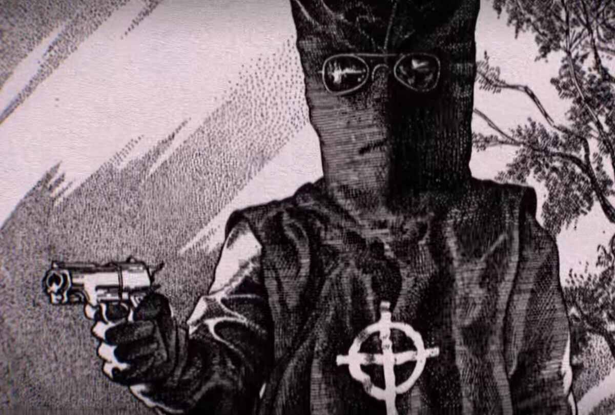 En “Les habla el Zodíaco”, la representación del criminal que mató a varias personas (Foto: Netflix)