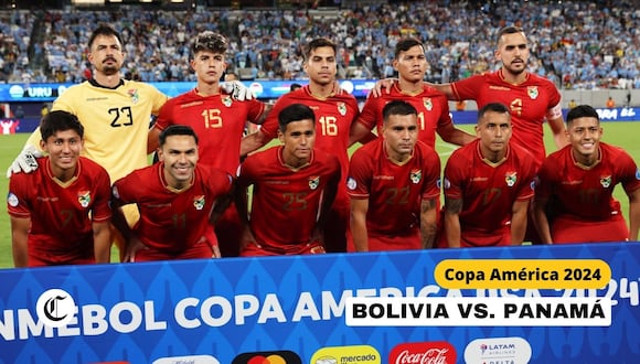 Bolivia vs. Panamá EN VIVO por la Copa América 2024: Posibles alineaciones, hora de inicio y canal de TV. (CONMEBOL / Composición El Comercio)