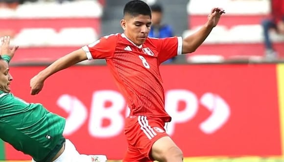 El joven volante nacional tuvo un buen debut con la blanquirroja pese a la derrota ante Bolivia en La Paz.