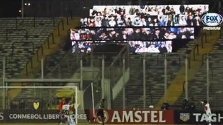 Palestino tuvo una hinchada digital en su choque contra River Plate