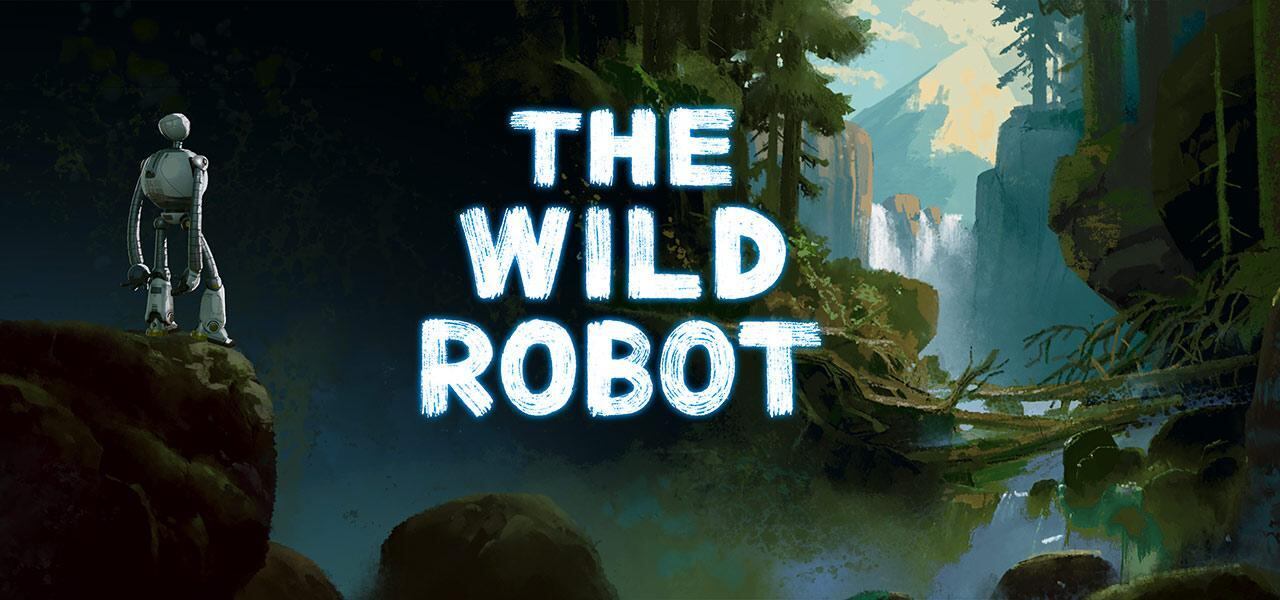 Imagen promocional de la película "The Wild Robot", en donde se observa al robot 7134 protagonista (Foto: DreamWorks Animation)