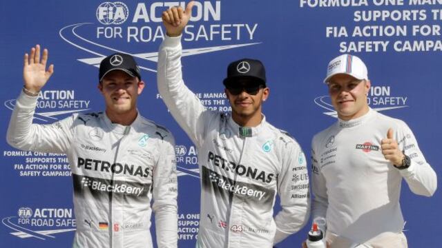 F1: Hamilton partirá primero mañana en el Gran Premio de Italia