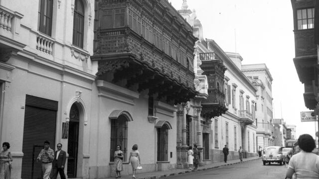 Los históricos balcones de Lima en los años 60 [FOTOS]