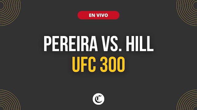UFC 300, Perea vs. Hill en vivo: transmisión de la pelea estelar