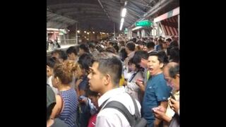 Metro de Lima: reportan largas colas en la estación La Cultura | FOTOS