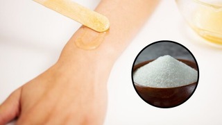 La fórmula secreta para hacer una cera depilatoria casera con azúcar
