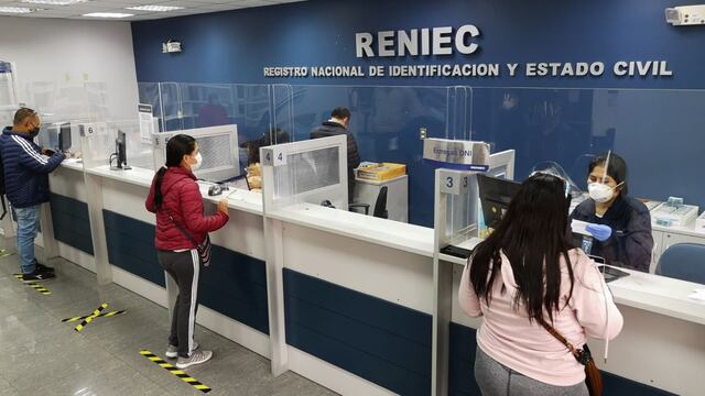 Reniec suspenderá atención en regiones que entrarán cuarentena total por COVID-19