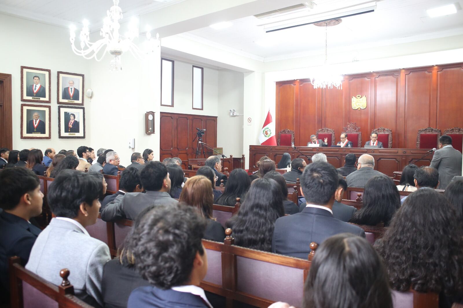 La audiencia de habeas corpus se llevó a cabo ante la Sala Segunda del Tribunal Constitucional. (Foto: TC)