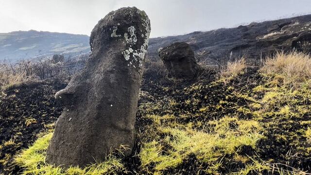 Incendio en Rapa Nui  será evaluado por la Unesco y se hará un plan de futuro