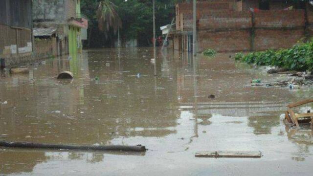 San Martín: desborde de ríos afectó a 1.730 familias 