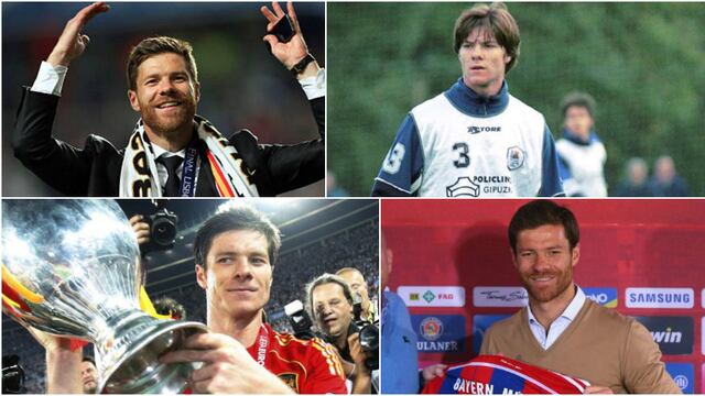 Xabi Alonso: dieciocho años de exitosa trayectoria en imágenes