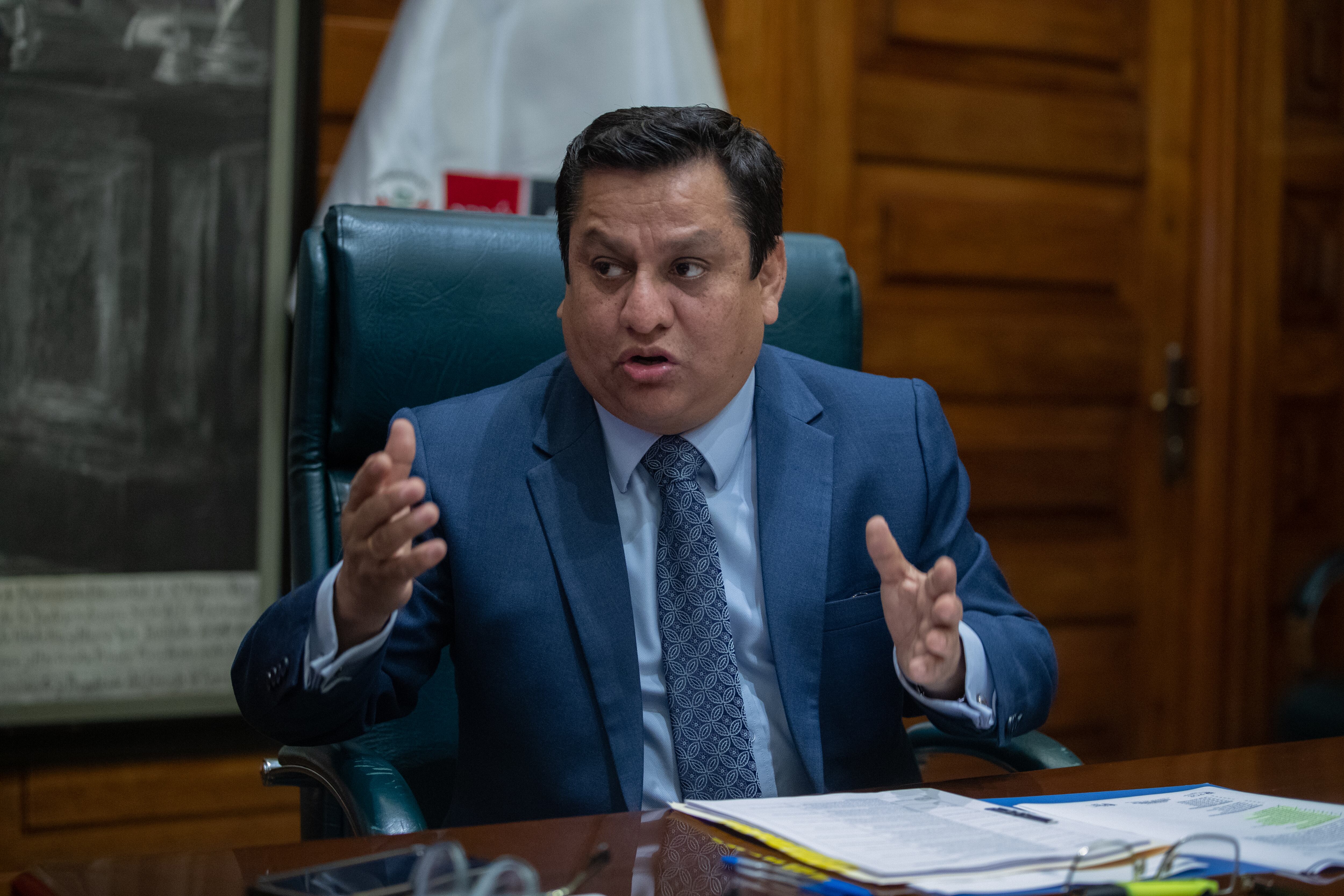 “Hay una investigación en curso y que ha determinado que son 15 empresas que tienen este ‘modus operandi’”, afirma César Vásquez. (Foto: Hugo Pérez para El Comercio)