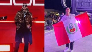 Patricio Quiñones recibió el saludo de Daddy Yankee en medio del concierto: “Goza el show con tu gente”