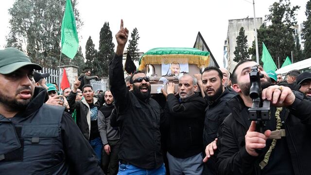 Despiden en Beirut al número dos de Hamás asesinado por Israel
