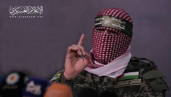 “Abu Obeida”, el portavoz militar de las Brigadas Al-Qassam (Foto: Al-Qassam)