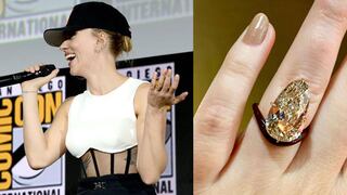 Todo sobre el impresionante anillo de compromiso de Scarlett Johansson | FOTOS