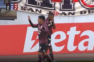 Andy Polo marcó el 2-0 de Universitario vs. Alianza Atlético por la fecha 12 del Torneo Clausura de la Liga 1 en el Mansiche.