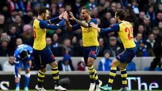 Arsenal venció 3-2 a Brighton y avanzó a octavos de la Copa FA