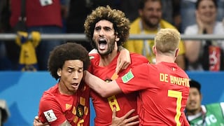 Bélgica vs Japón: el gol de Marouane Fellaini para el 2-2