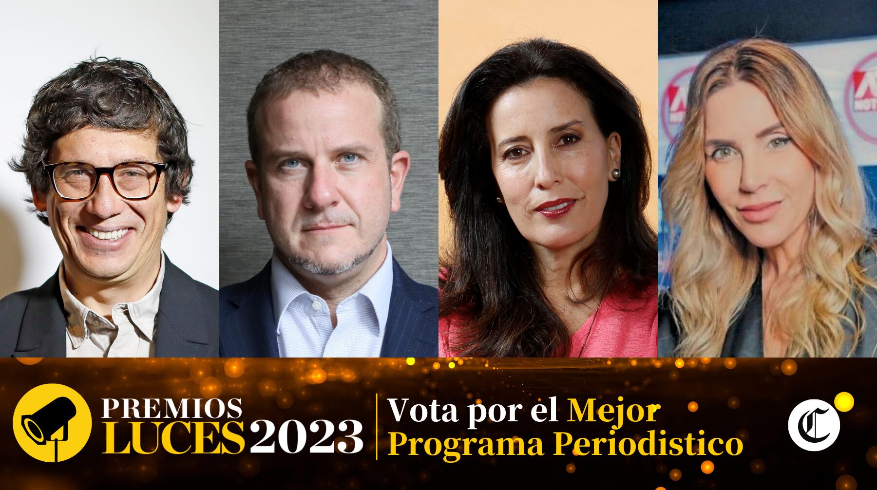 “Octavo mandamiento” con Jaime Chincha, “Contracorriente” con Augusto Thorndike, “Cuarto poder” con Sol Carreño y “ATV Noticias: al estilo Juliana” con Juliana Oxenford, son algunos de los nominados a la subcategoría de Mejor Programa Periodístico.