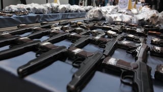 Más de 150 armas de fuego fueron incautadas en el Callao en 2013