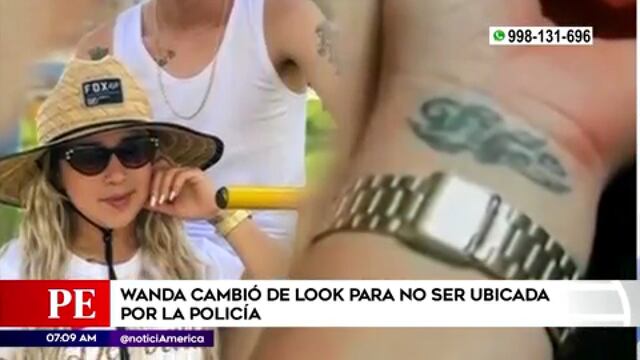 ‘Maldito Cris’: Wanda del Valle cambió de look para no ser reconocida por la policía | VIDEO